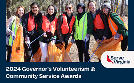 Nominations for the Governor's Volunteerism & Community Service Awards Now Open