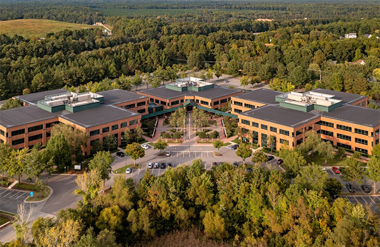 Virginia Department of Social Services Facility at 5600 Cox Road, Glen Allen, Virginia